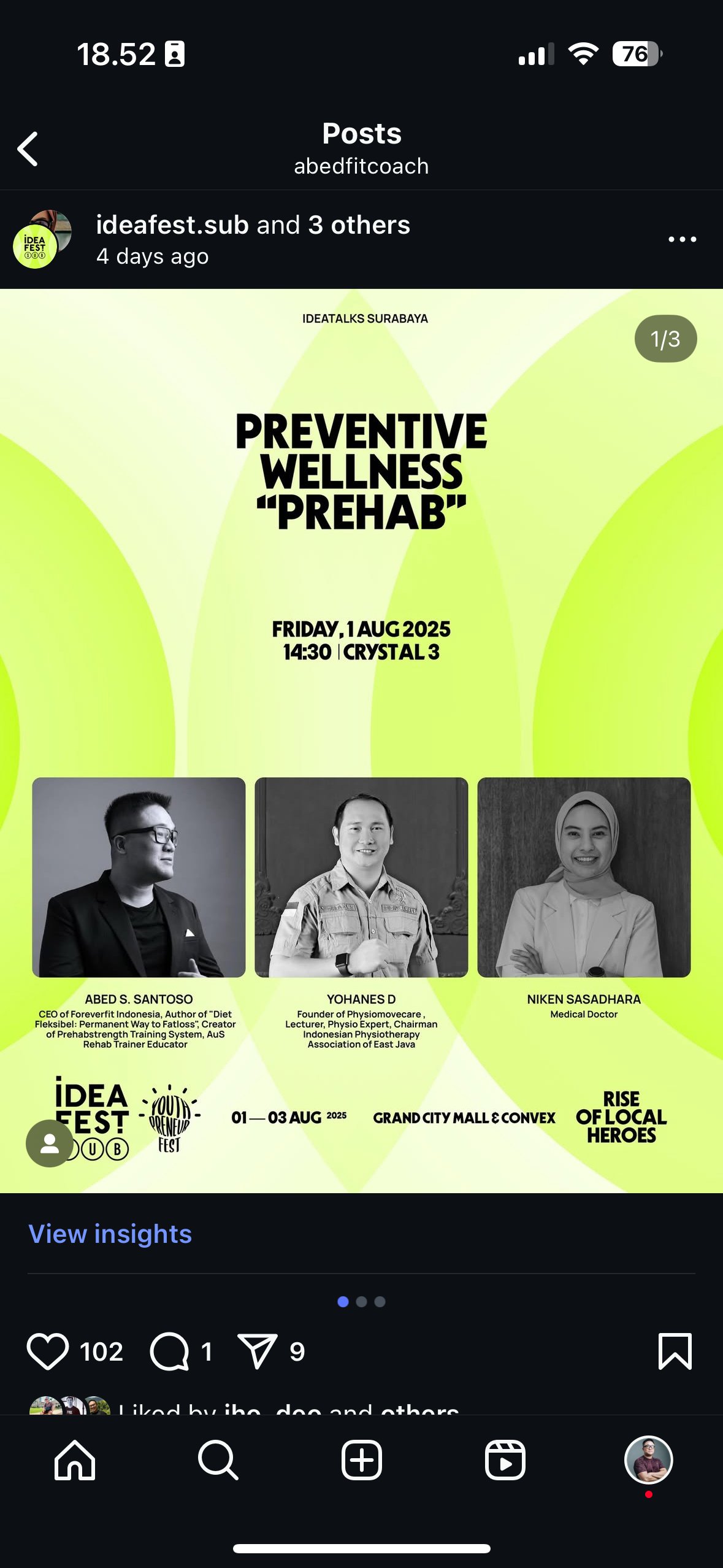 IdeaFest Surabaya Speaker